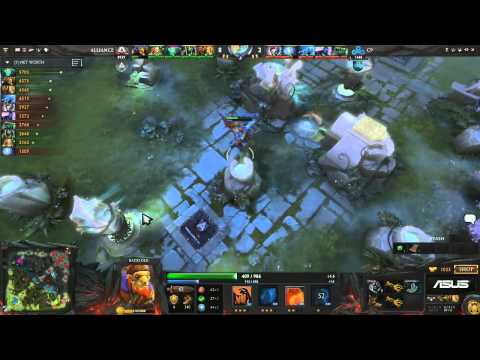 DreamLeague. Grand Final. Alliance vs Cloud9, bo5, game 5. 16.06.2014