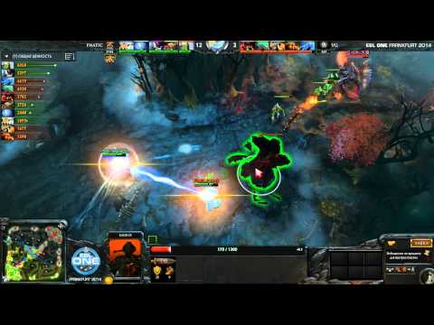 ESL One. Fnatic vs Vici Gaming, bo3, game 1. 28.06.2014