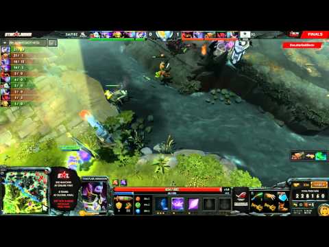 Invictus Gaming vs Empire, bo3, game 1. SLTV StarSeries LAN Finals. Малый финал лузеров 20.04.2014