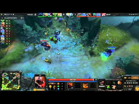 RoX.KiS vs Relax, TI4 квалификация, раунд 4, игра 16. 24.05.2014