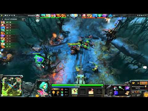 The International 4. Cloud9 vs Alliance, bo1. 11.07.2014