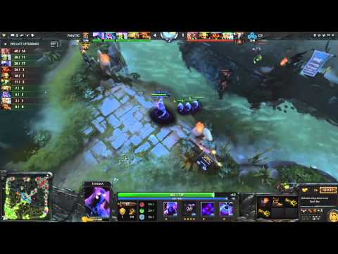 The International 4. Cloud9 vs Fnatic, bo1. 11.07.2014