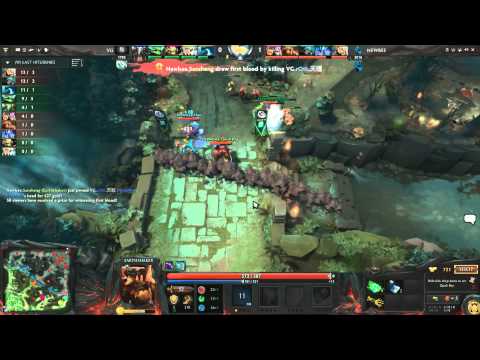 The International 4. Grand Final. Vici Gaming vs Newbee, bo5, game 2. 21.07.2014
