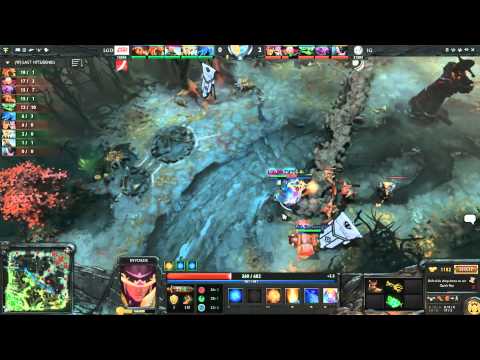 The International 4. IG vs LGD, bo3, game 2. 19.07.2014