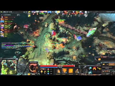 The International 4. IG vs NaVi, bo1. 11.07.2014