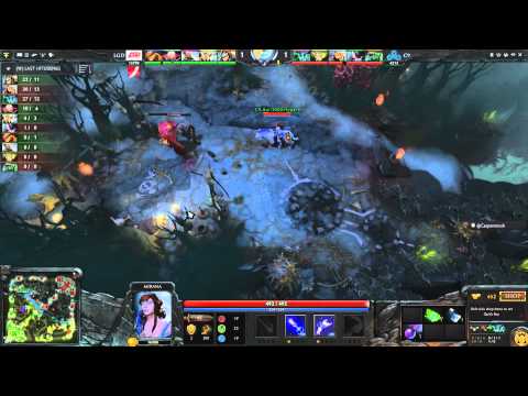 The International 4. LGD vs Cloud9, bo3, game 2. 13.07.2014