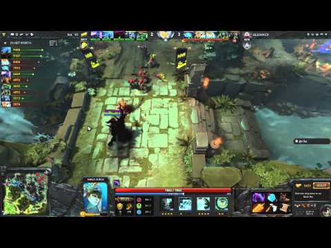 The International 4. NaVi vs Alliance, bo1. 11.07.2014