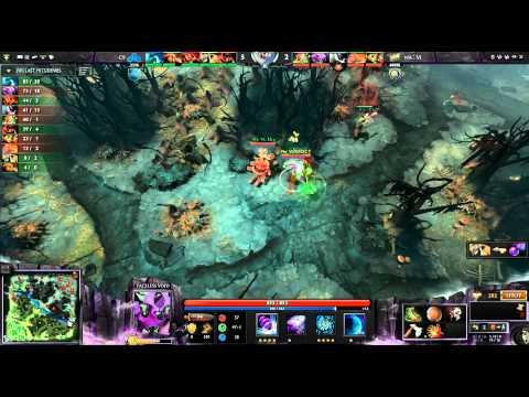The International 4. NaVi vs Cloud9, bo3, game 1. 19.07.2014