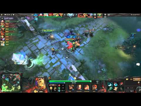 The International 4. Vici Gaming vs Cloud9, bo3, game 1. 19.07.2014
