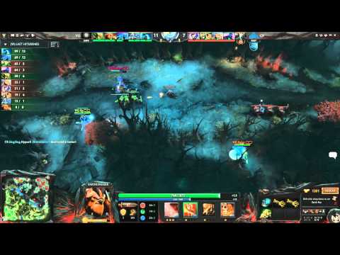 The International 4. Vici Gaming vs Cloud9, bo3, game 3. 20.07.2014