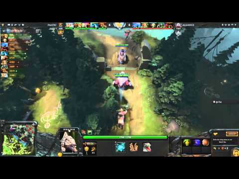 TI 4. Alliance vs Fnatic, bo1. 10.07.2014