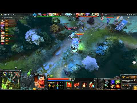 TI 4. DK vs Cloud9, bo1. 10.07.2014