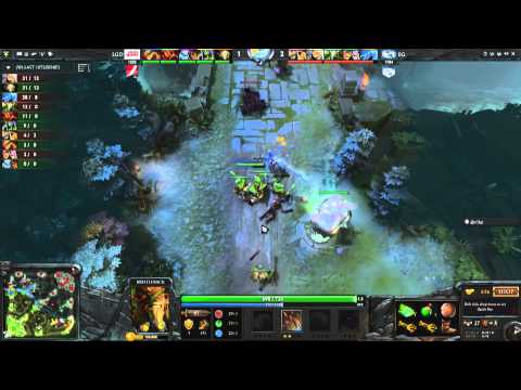 TI 4. EG vs LGD, bo1. 09.07.2014