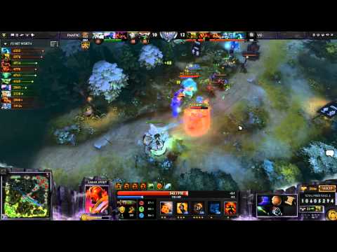 TI 4. Vici Gaming vs Fnatic, bo1. 10.07.2014