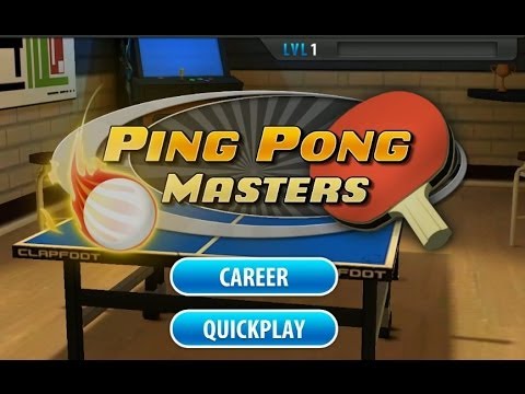 Ping Pong Masters - Настольный теннис на Android ( Review)