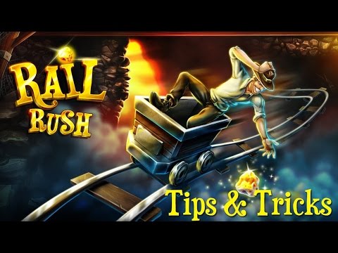 Rail Rush - Гоняем на вагонетках  на Android ( Review)