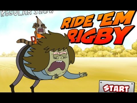 Ride 'Em Rigby - Мультяшный раннер на Android ( Review)