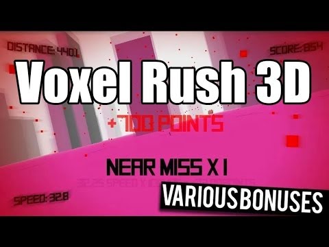 Voxel Rush - трехмерная беготня  на Android ( Review)