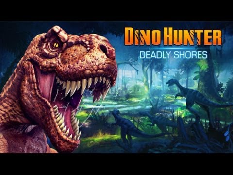 DINO HUNTER: DEADLY SHORES - Охотимся  на динозавров  на Android ( Review)