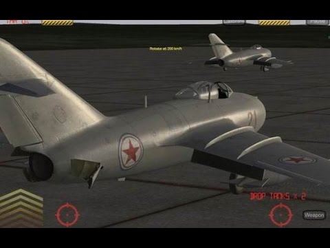 GS III Heroes of the MIG Alley - Симулятор самолета на Android(Обзор/Review)