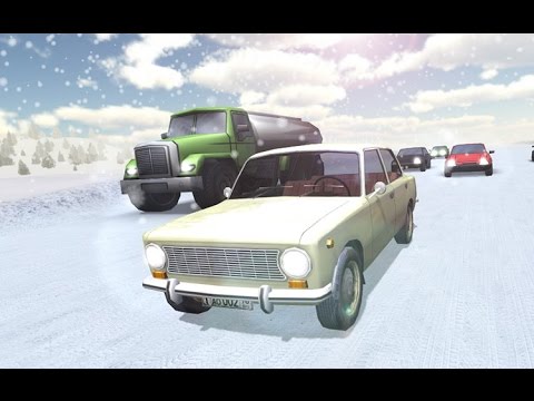 Russian Winter Traffic Racer - Симулятор зимнего вождения на Android ( Review)