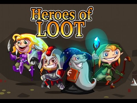 Heroes of Loot - Пиксельная ролевая  игра   на Android(Обзор/Review)