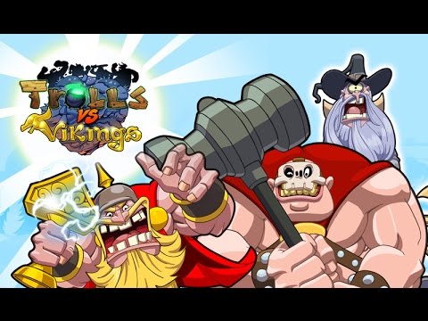 Trolls vs Vikings - Хороший Клон plants vs zombies Android ( Review)