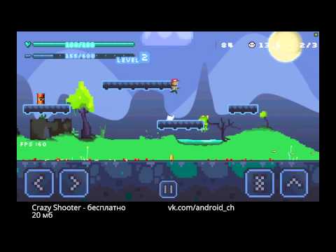 Crazy  Shooter - Экшн платформер на Android(Обзор/Review)