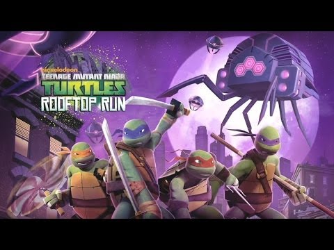 TMNT: ROOFTOP RUN - нинздя черепашки  на Android ( Review)