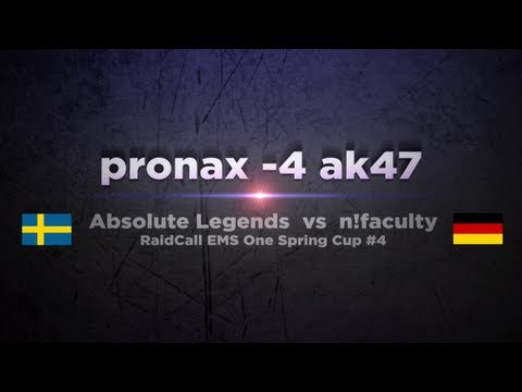 aL pronax vs n!faculty @ RaidCall EMS One