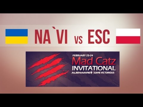 Mad Catz: Na`Vi vs ESC