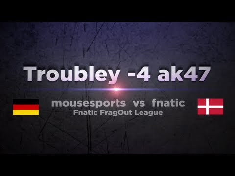 mouz Troubley vs fnatic @ Fnatic FragOut League