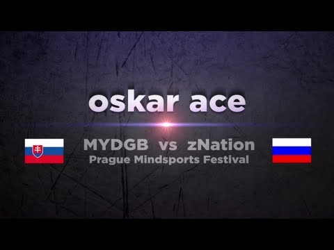 MYDGB oskar vs zNation @ Prague Mindsports Festival