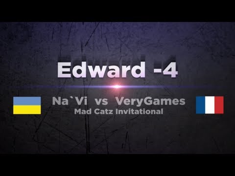 Na`Vi Edward vs VeryGames @ Mad Catz Invitational