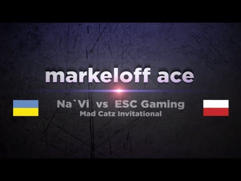 Na`Vi markeloff vs ESC @ Mad Catz Invitational
