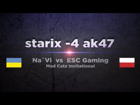 Na`Vi starix vs ESC @ Mad Catz Invitational