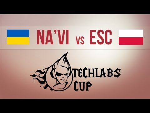 TECHLABS 2013 RU: Na`Vi vs ESC