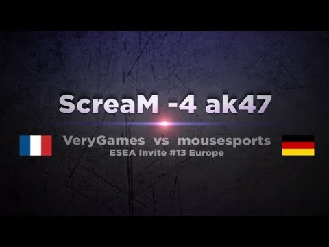 VG ScreaM vs mouz @ ESEA Invite