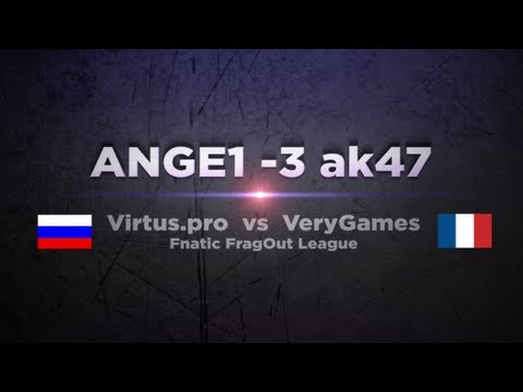 Virtus.pro ANGE1 vs VeryGames @ Fnatic FragOut League