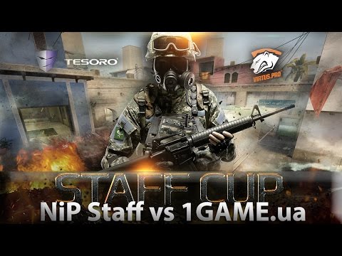 Virtus.pro Staff Cup #1 - NiP Staff vs 1GAME.ua @ de_mirage
