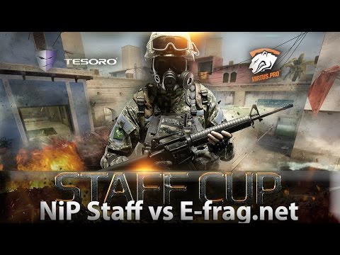 Virtus.pro Staff Cup #1 - NiP Staff vs E-frag.net @ de_mirage