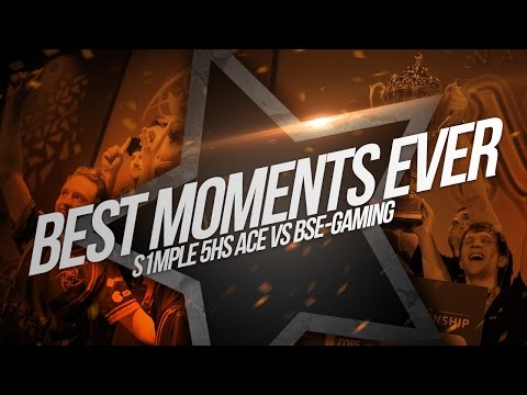 s1mple 5HS ACE vs BSE-Gaming @ EMS KATOWICE CIS QUALIFICATION by ceh9