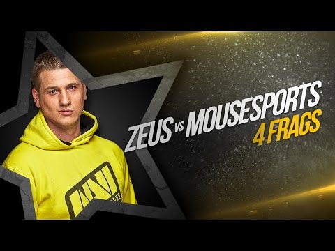 Zeus vs mousesports de_overpass @ Fragbite Masters Season 3