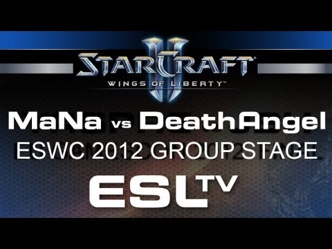 Starcraft 2 - mouz.MaNa vs. DeathAngel - ESWC 2012 Group Stage - StarCraft 2