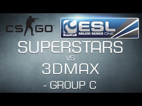 3DMAX vs SuperstarS - Group C RaidCall EMS One - Counter-Strike:GO HD