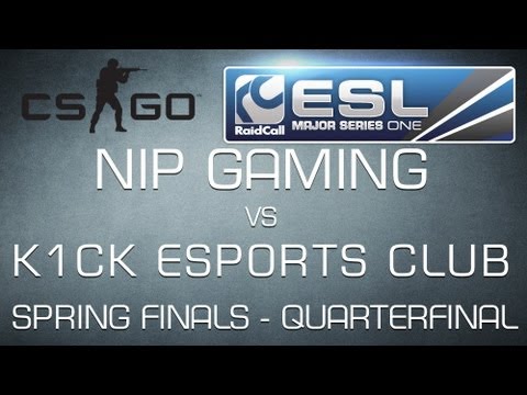 k1ck eSports Club vs NiP Gaming - Spring Finals Quarterfinal - RaidCall EMS One - CS:GO HD