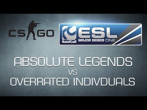 overrated individuals vs Absolute Legends - Ro32 RaidCall EMS One Cup 2 - Counter-Strike:GO  HD