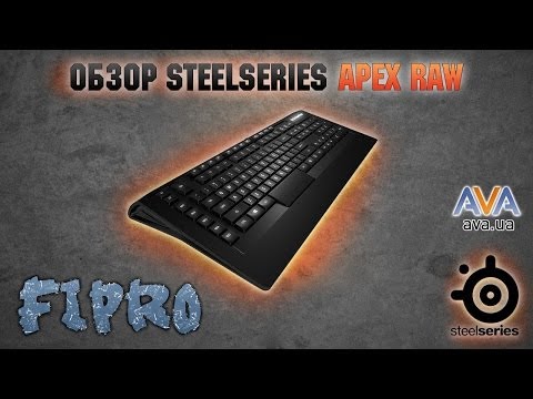 Обзор SteelSeries Apex RAW от Fipro и AVA.ua