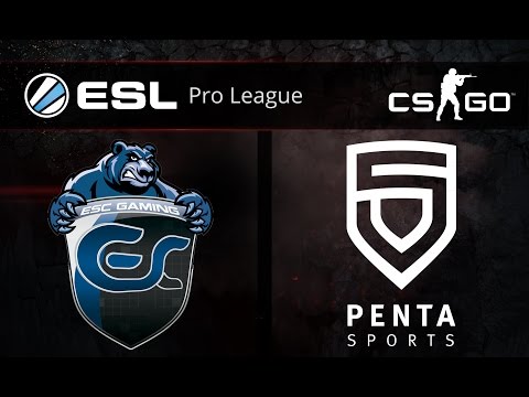 CS:GO - ESC vs. Penta (Mirage) - ESL Pro League Winter 2014 - Group A Map 1