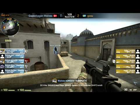 CS GO DHW2012 - CPH Wolves vs. gosu.se @ dust2